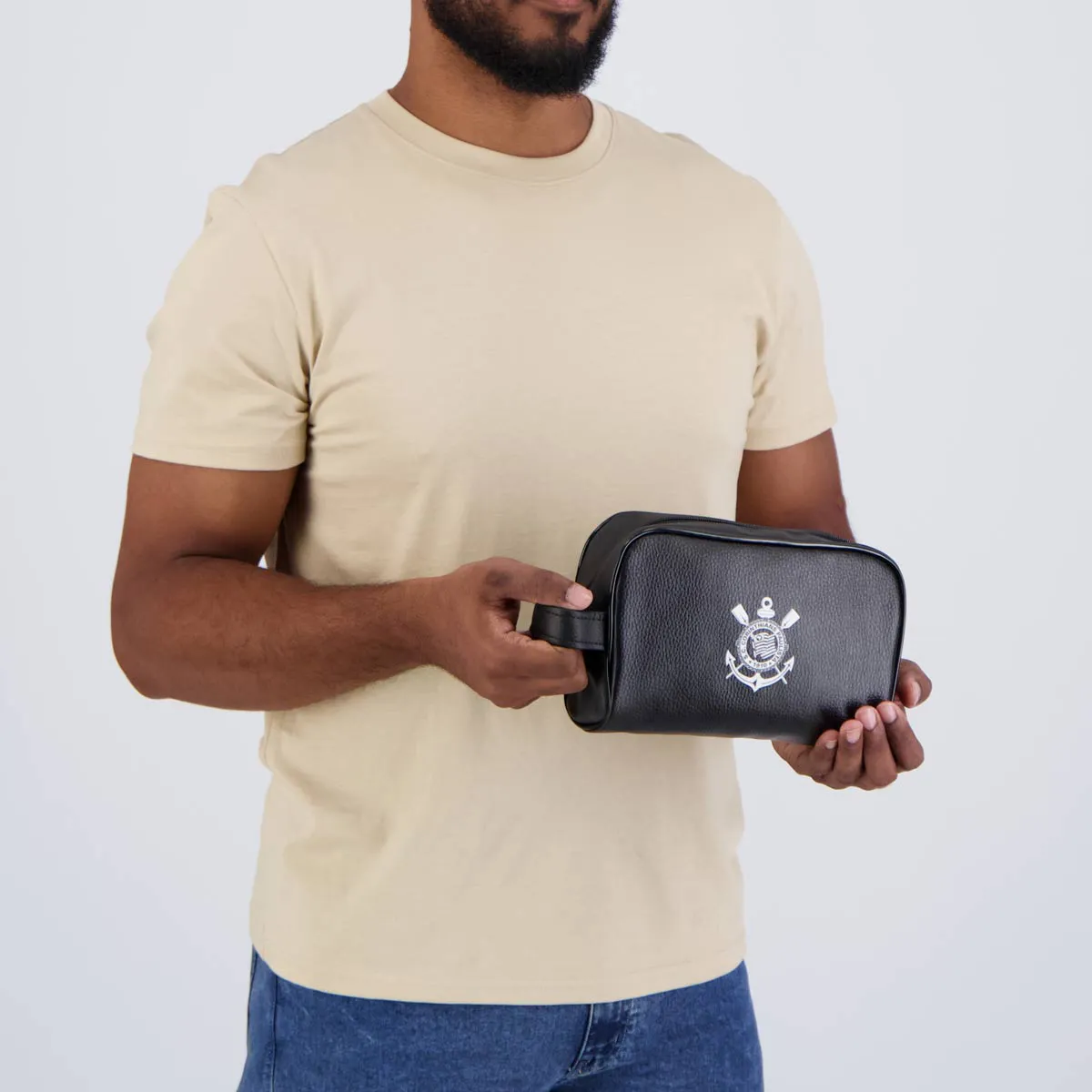 Necessaire Corinthians Viagem - Preta