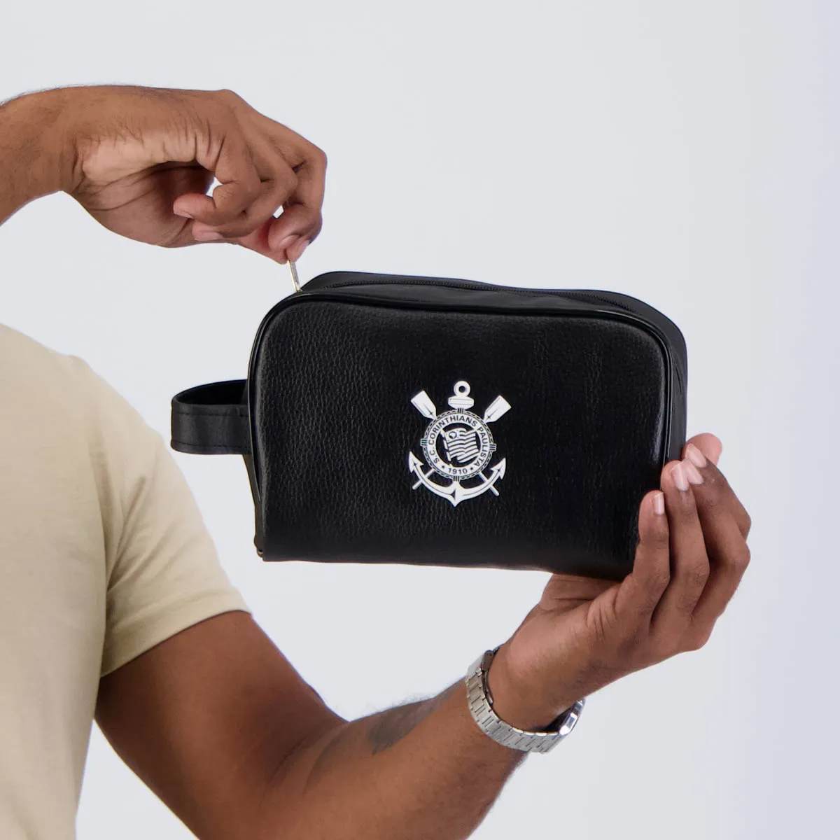 Necessaire Corinthians Viagem - Preta