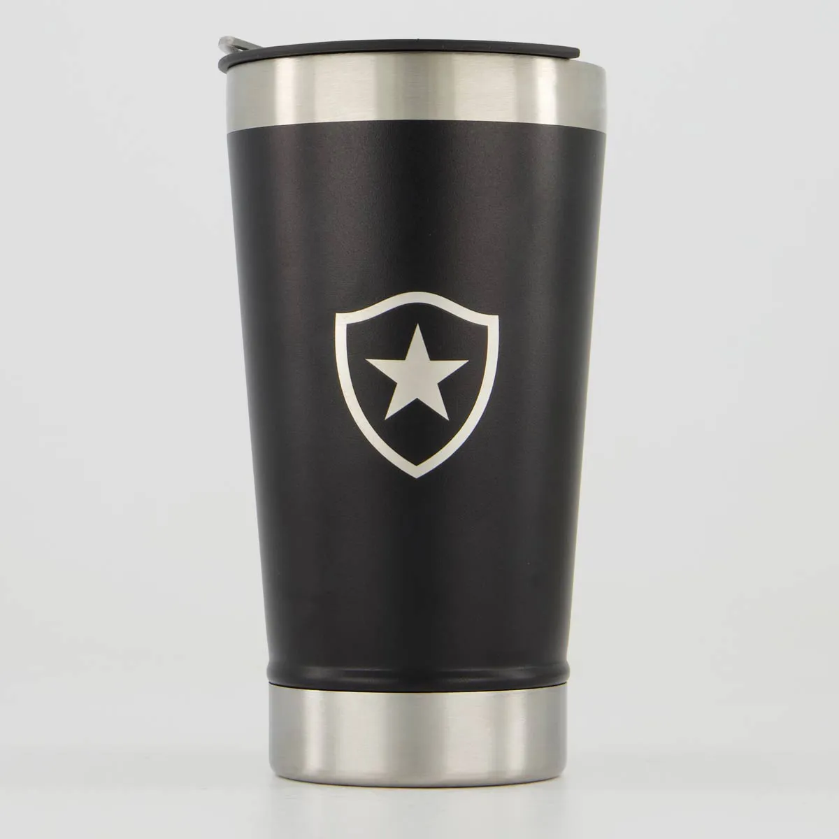 Copo Térmico Botafogo C/Abridor 473ml - Preto