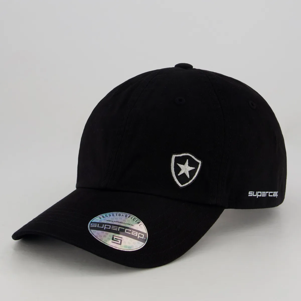 Boné Botafogo Bordado - Preto