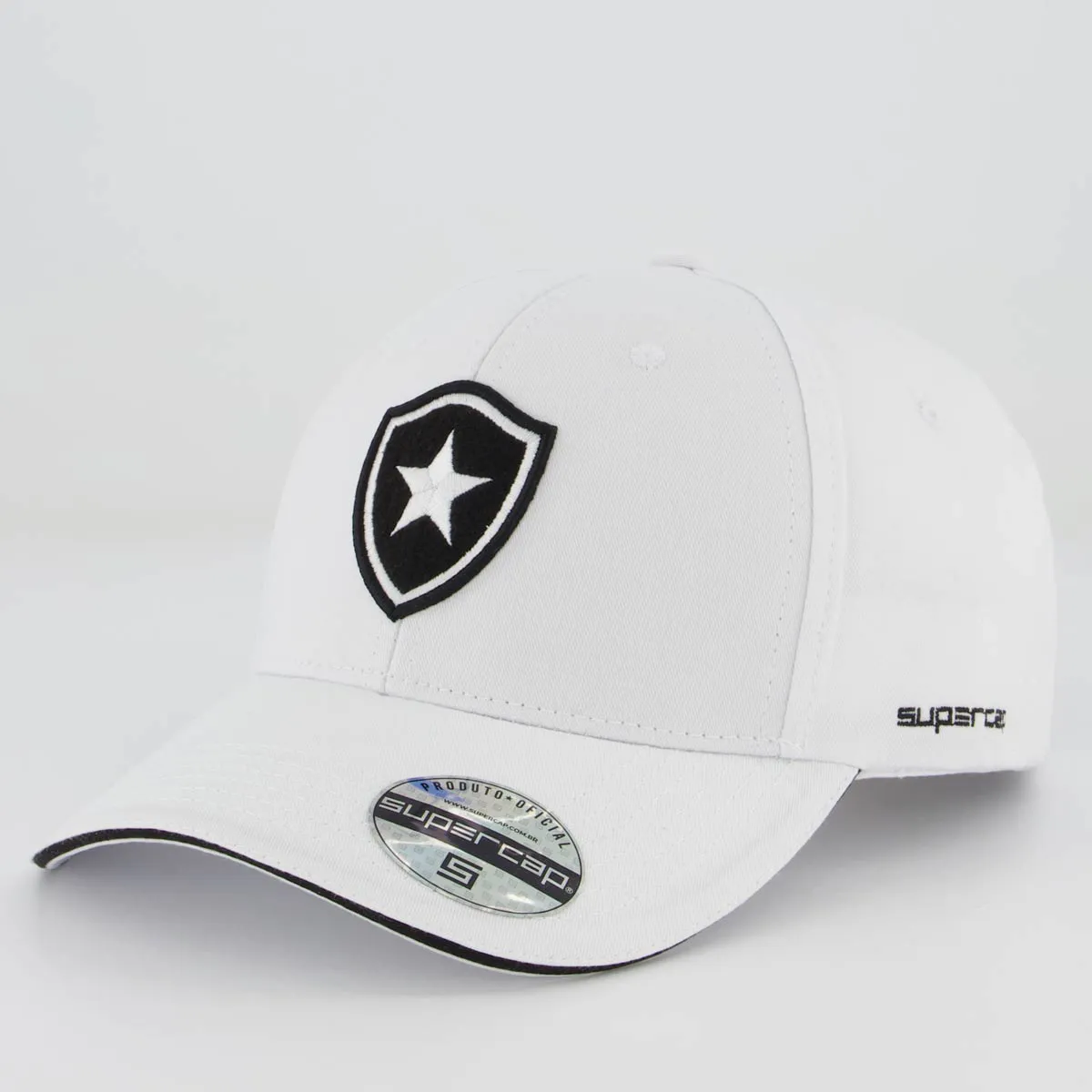 Boné Botafogo 6 Gomos - Branco