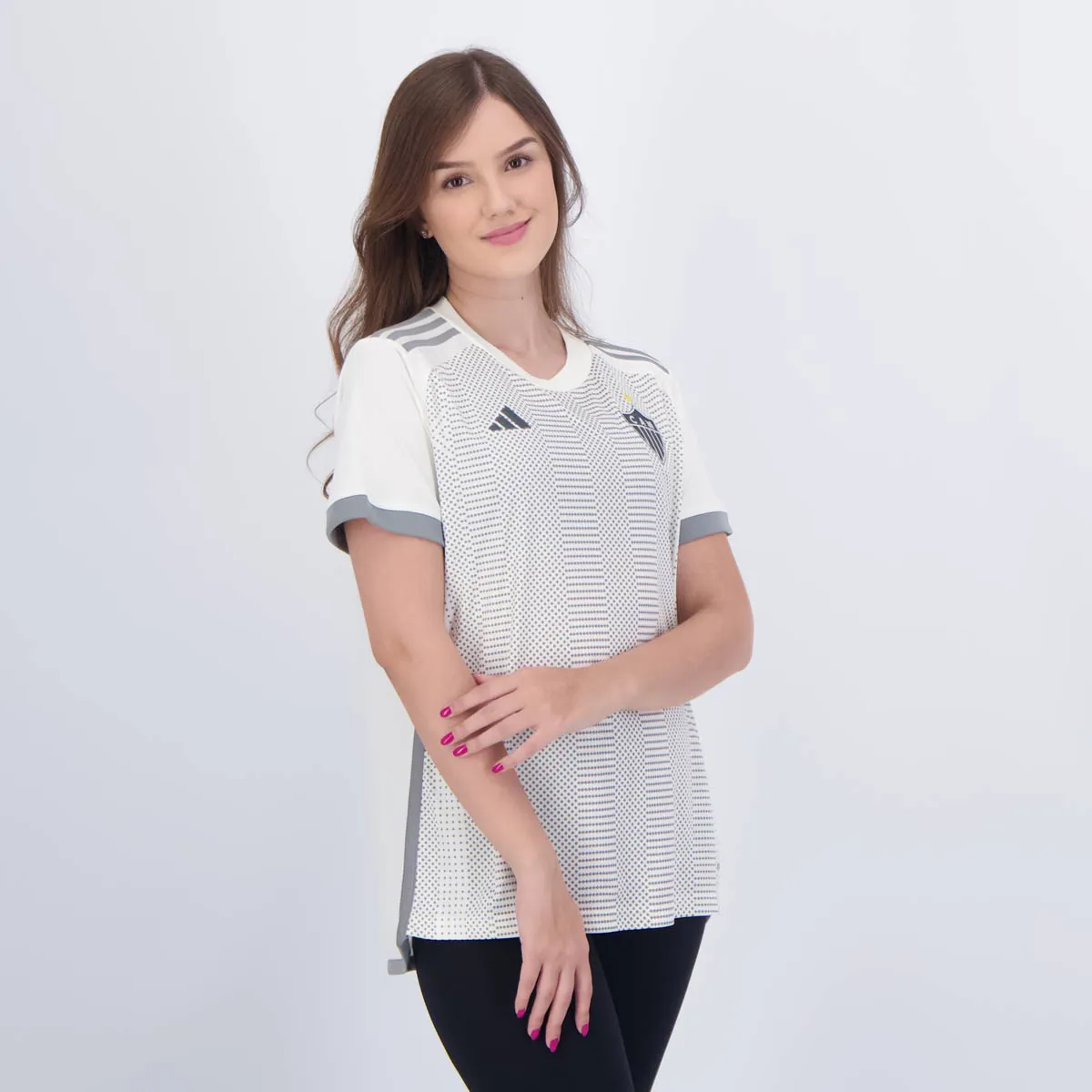 Camisa Feminina Atlético Mineiro II - 2024/25 Branca