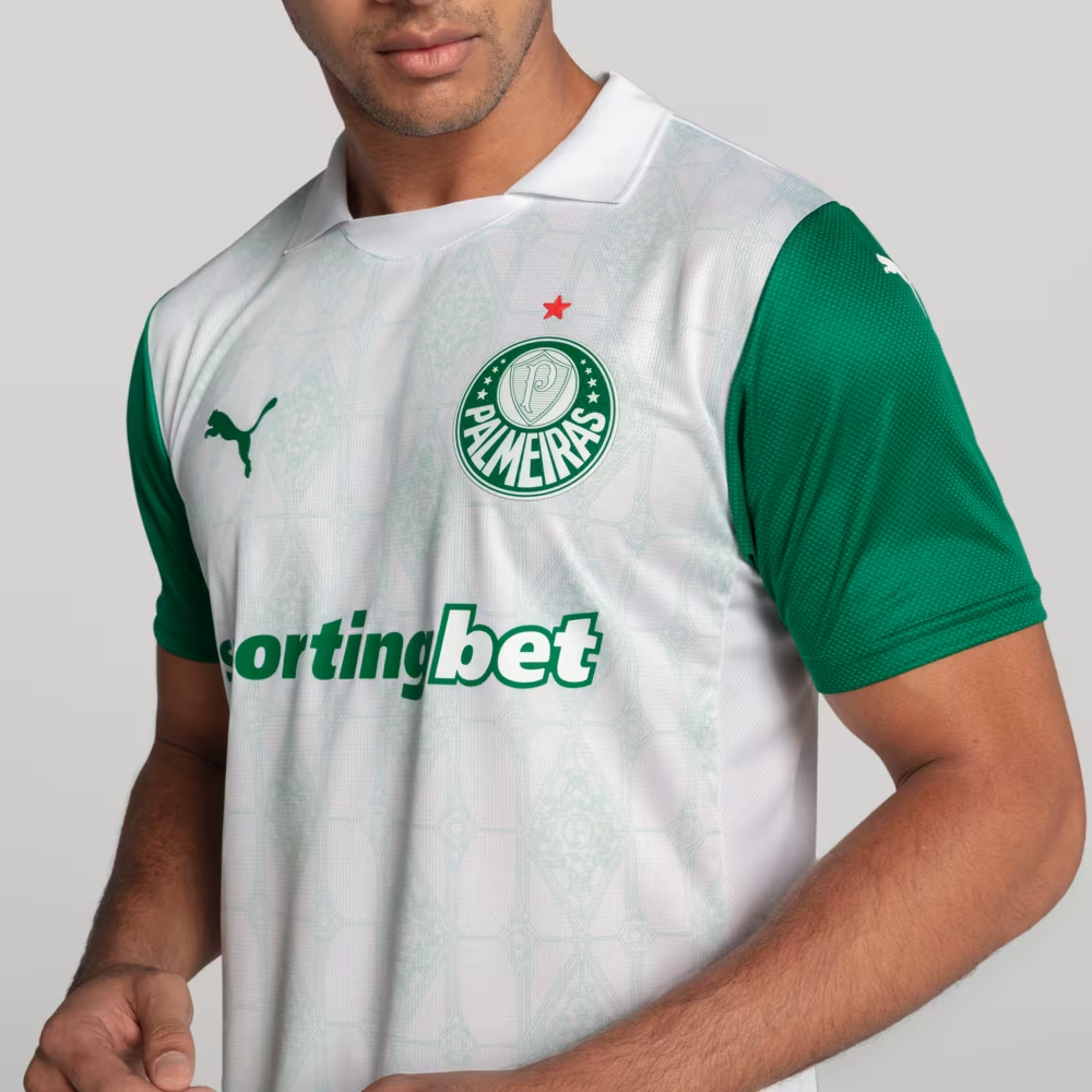 Camisa Versão Jogador Palmeiras II - 2025/26 Branca