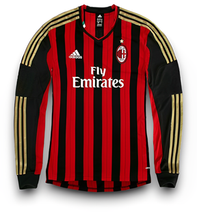 Camisa Manga Longa Milan I - 2013/14 Retrô