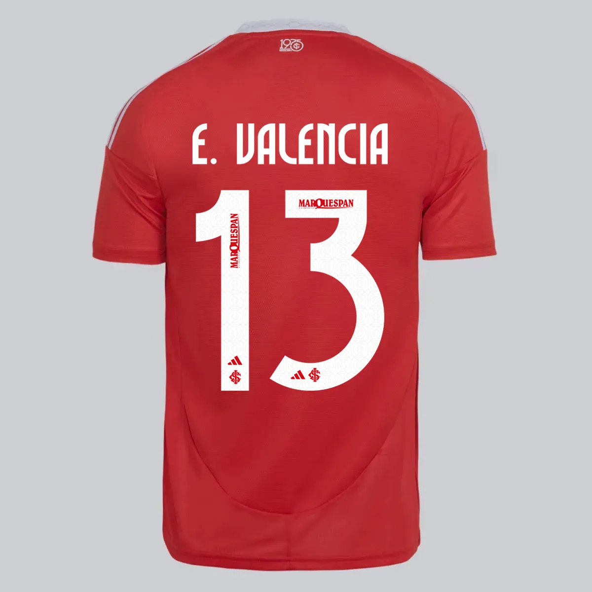 Camisa Internacional I - 2025/26 E. Valencia N° 13