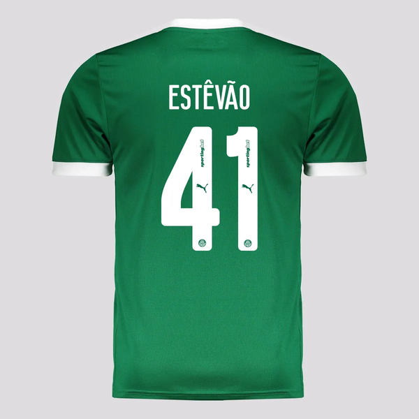 Camisa Palmeiras I - 2025/26 Estevão N° 41