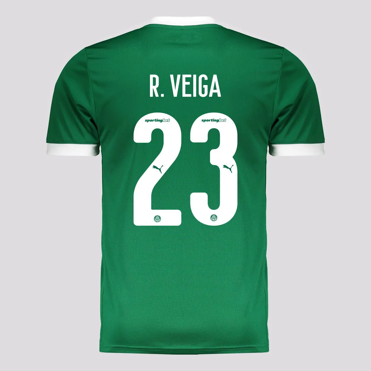Camisa Palmeiras I - 2025/26 R. Veiga N° 23