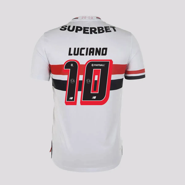 Camisa São Paulo I - 2025/26 Luciano N° 10