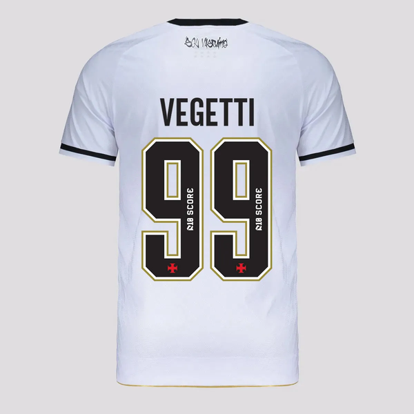 Camisa Vasco I - 2025/26 Vegetti N° 99