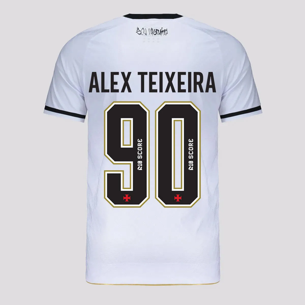 Camisa Vasco I - 2025/26 Alex Teixeira N° 90