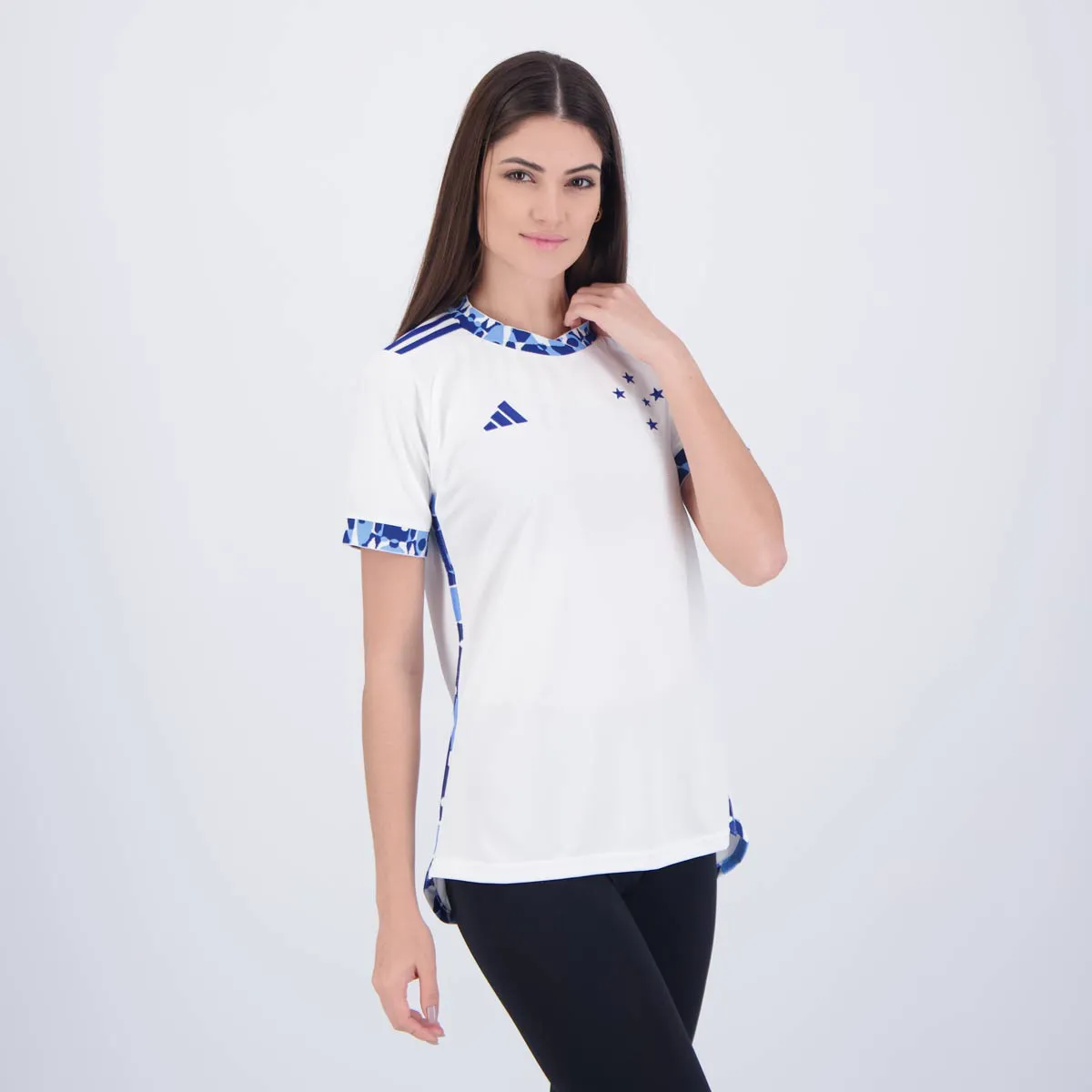 Camisa Feminina Cruzeiro II - 2024/25 Branca