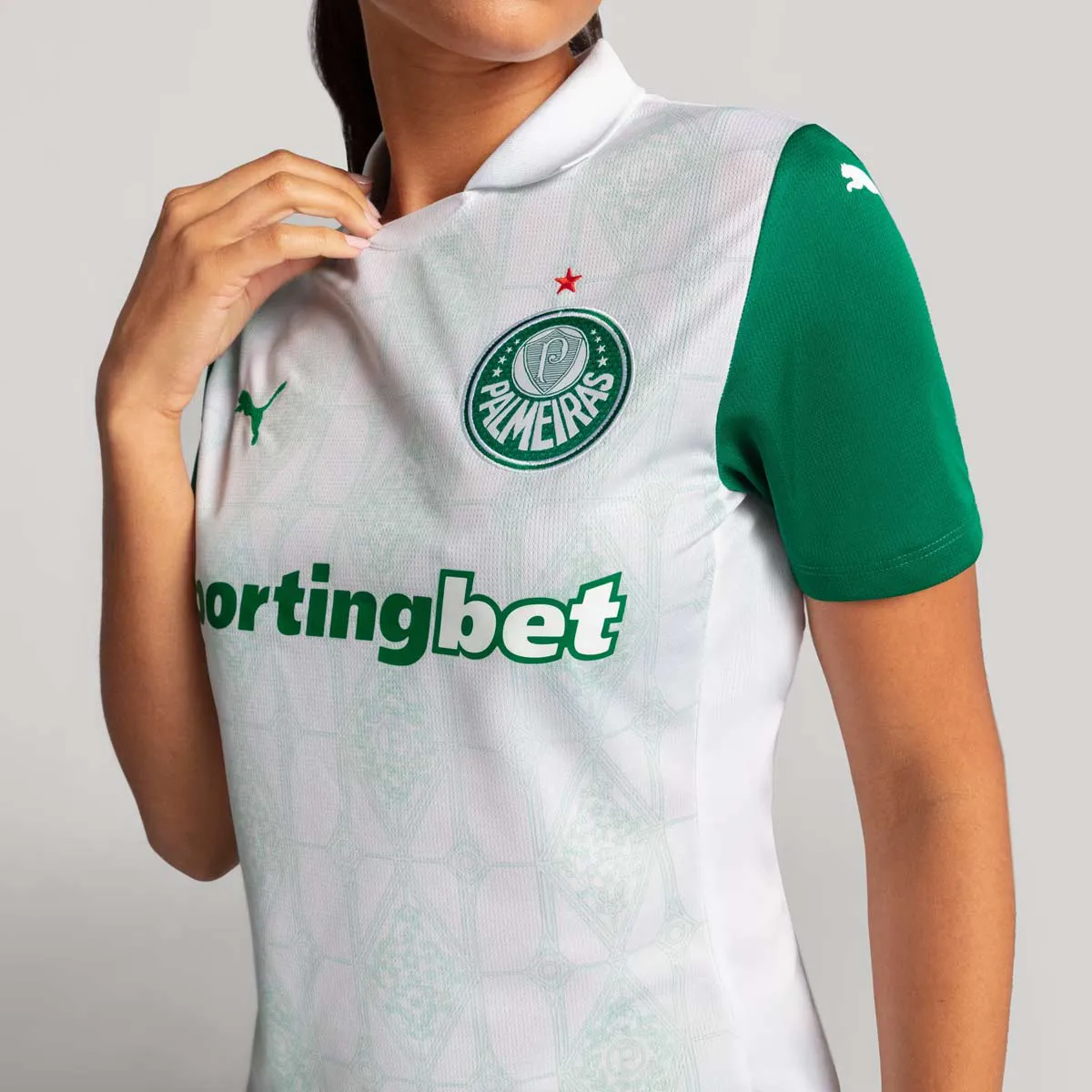 Camisa Palmeiras II Feminina - 2025/26 Branca