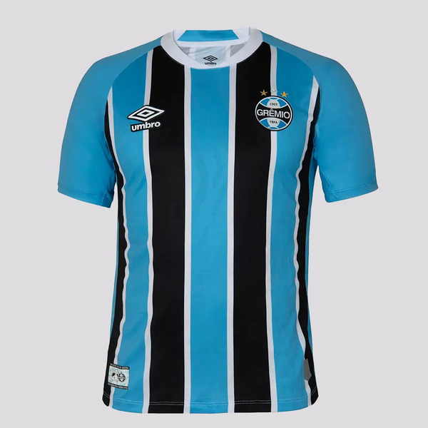 Camisa Grêmio I - 2025/26 Azul e Preta
