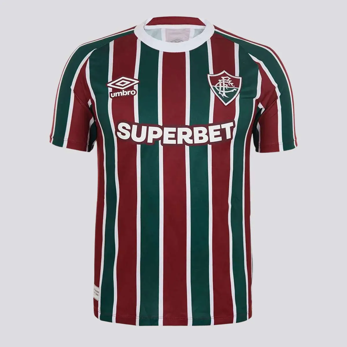 Camisa Fluminense I - 2025/26 Vinho e Verde