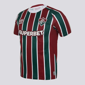Camisa Fluminense I - 2025/26 Vinho e Verde