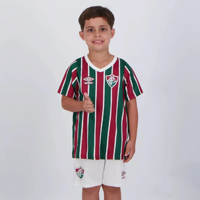 Kit Infantil Fluminense I - 2024/25 Tricolor