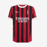 Camisa Milan I - 2024/25 Vermelha e Preta