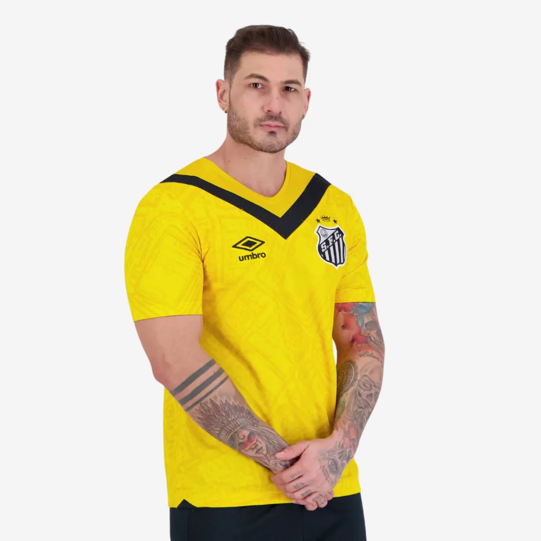 Camisa Santos III - 2024/25 Amarela