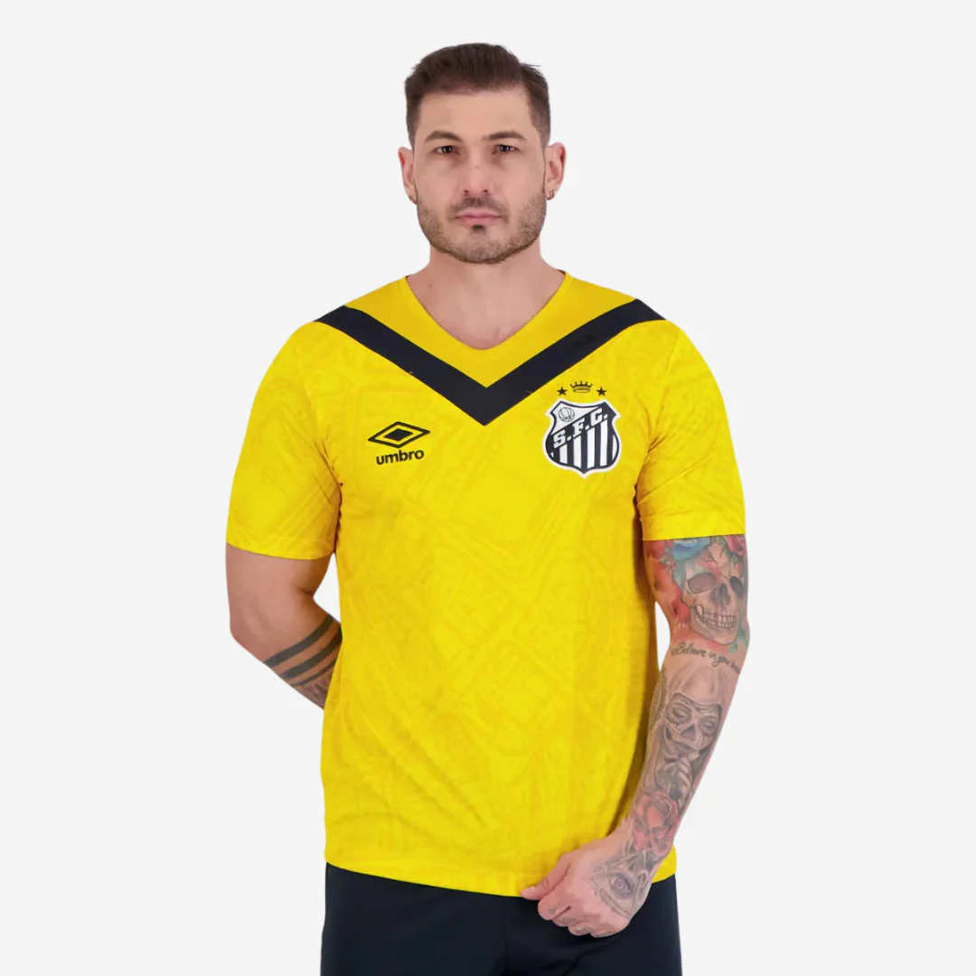Camisa Santos III - 2024/25 Amarela