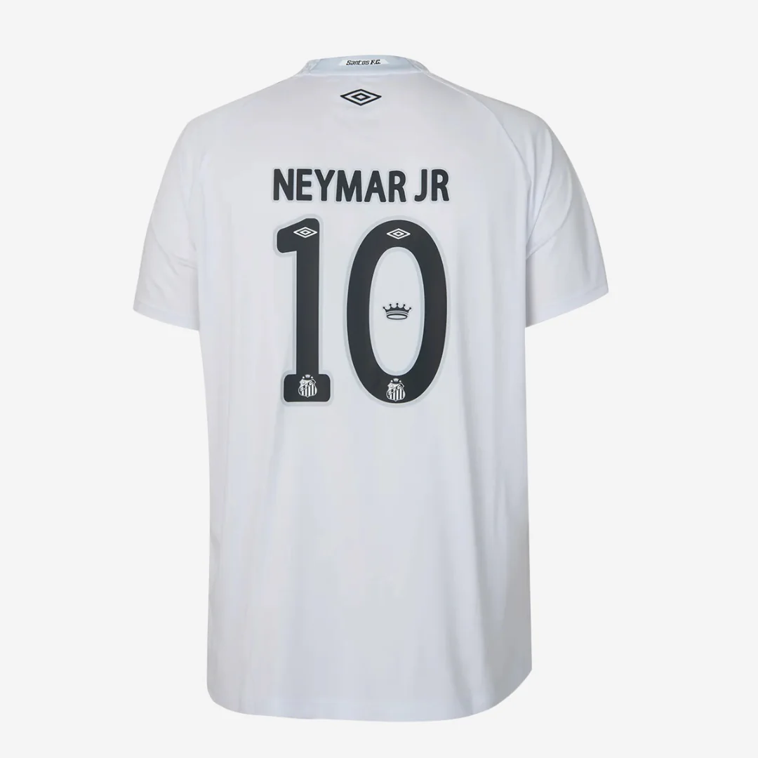 Camisa Neymar Santos I - 2025/26 Branca