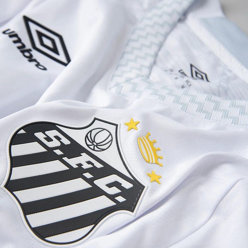 Camisa Neymar Santos I - 2025/26 Branca