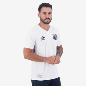 Camisa Neymar Santos I - 2024/25 Branca