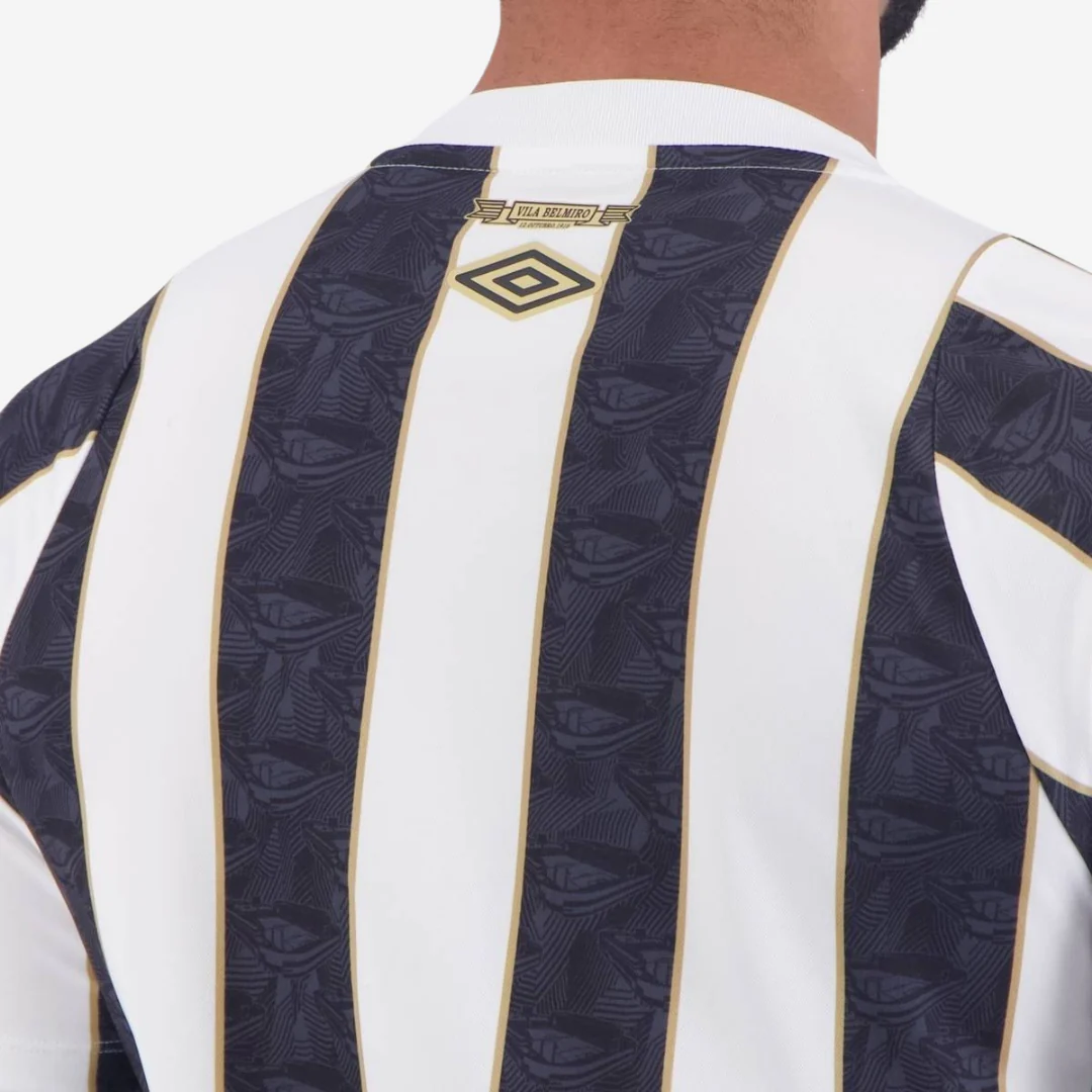 Camisa Santos II - 2024/25 Branca e Preta