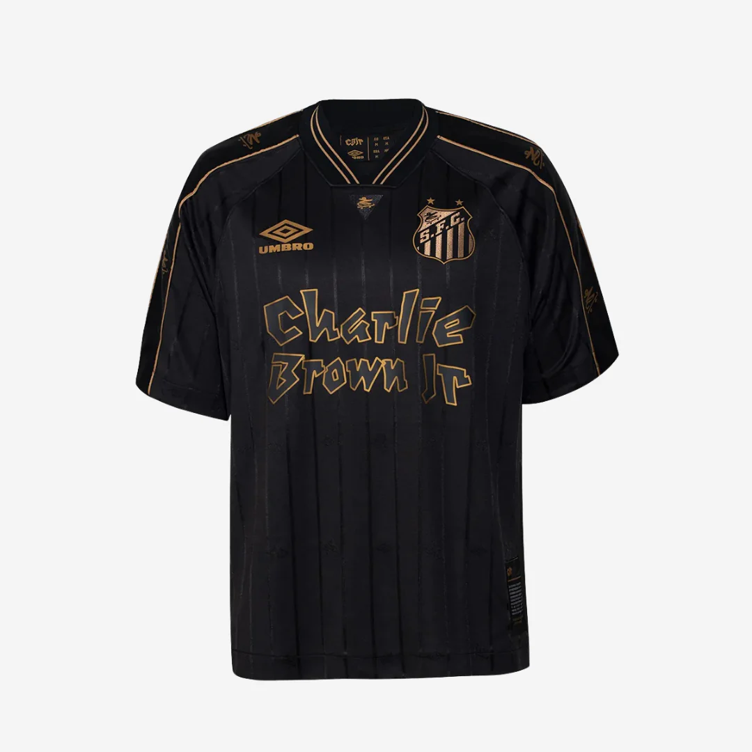 Camisa Santos Charlie Brown Junior - 2024/25 Preta