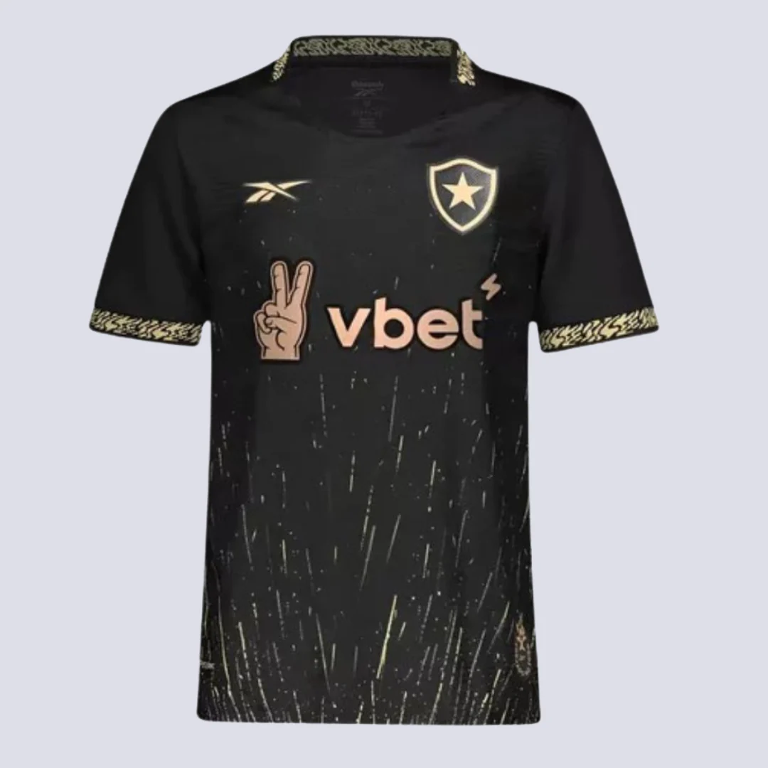 Camisa Botafogo II - 2024/25 Preta Vbet