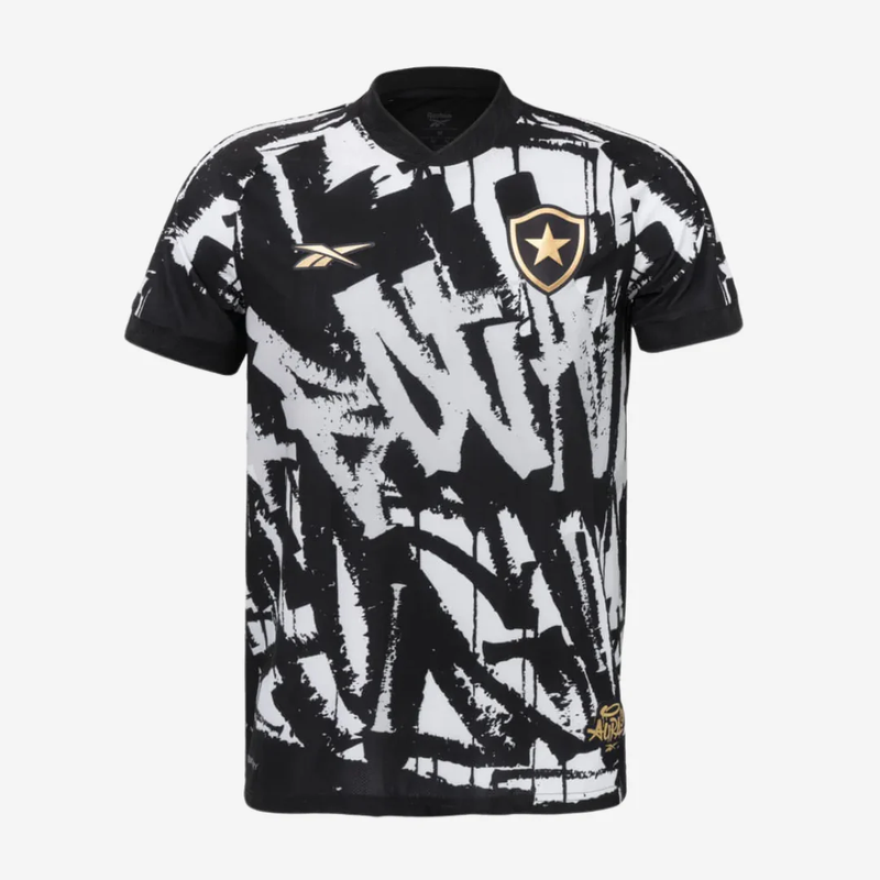 Camisa Botafogo 4th - 2025/26 Preta e Branca