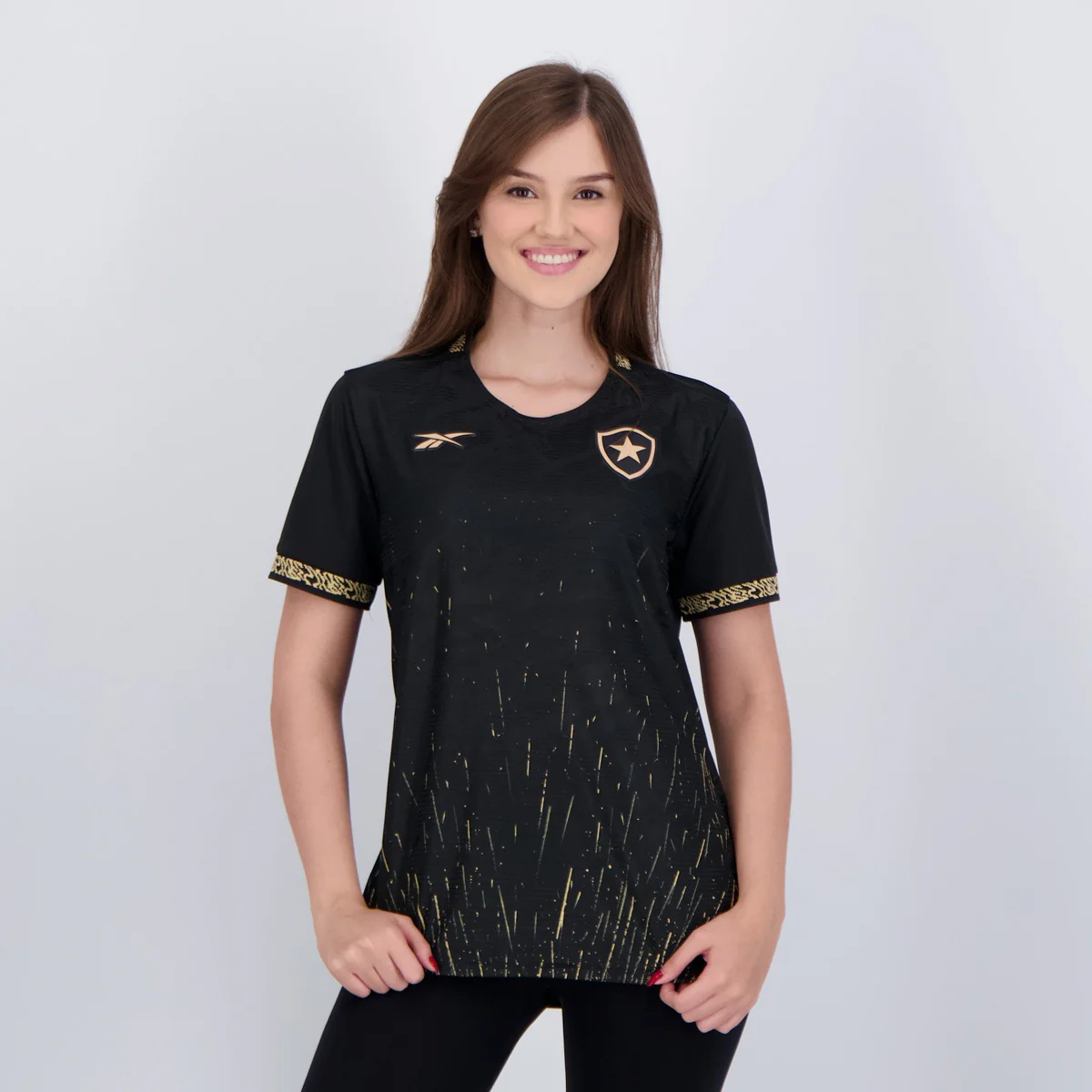 Camisa Feminina Botafogo II - 2024/25 Preta