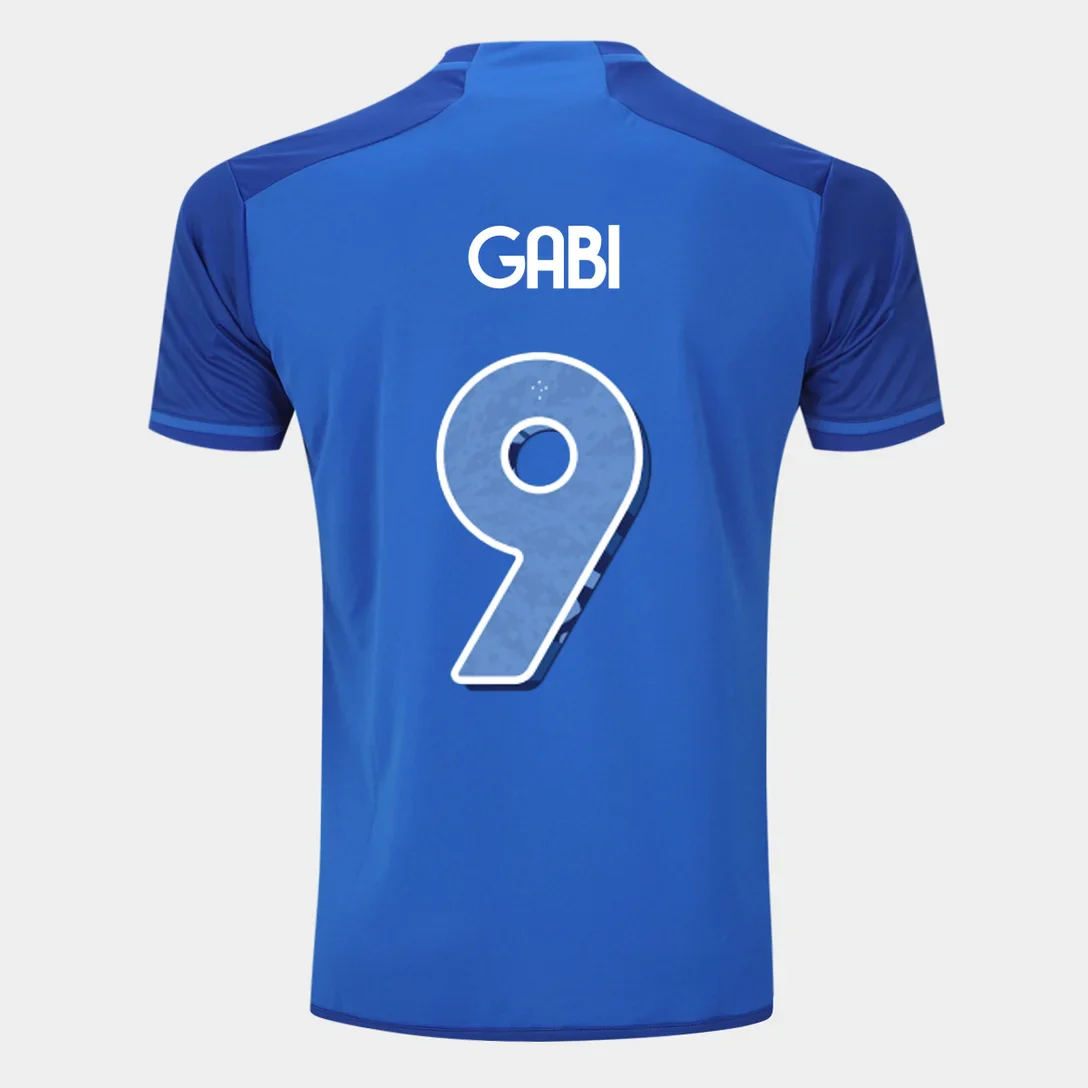 Camisa Cruzeiro I - 2024/25 Gabi N° 9