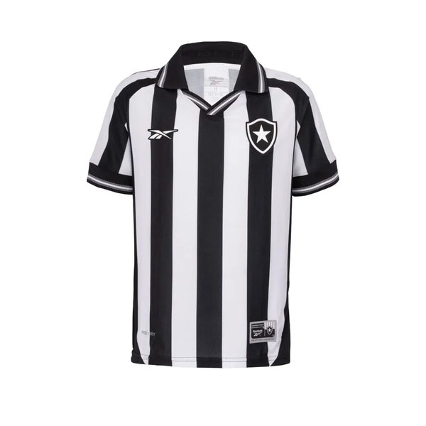 Camisa Botafogo I - 2025/26 Preta e Branca