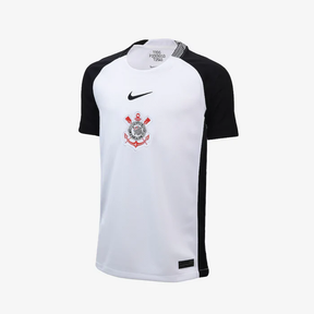 Kit Infantil Corinthians I - 2025/26 Branco e Preto