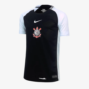 Kit Infantil Corinthians II - 2025/26 Preto e Branco