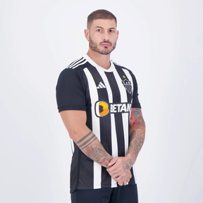 Camisa Atlético Mineiro I - 2024/25 Branca e Preta