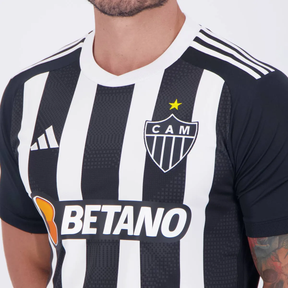 Camisa Atlético Mineiro I - 2024/25 Branca e Preta