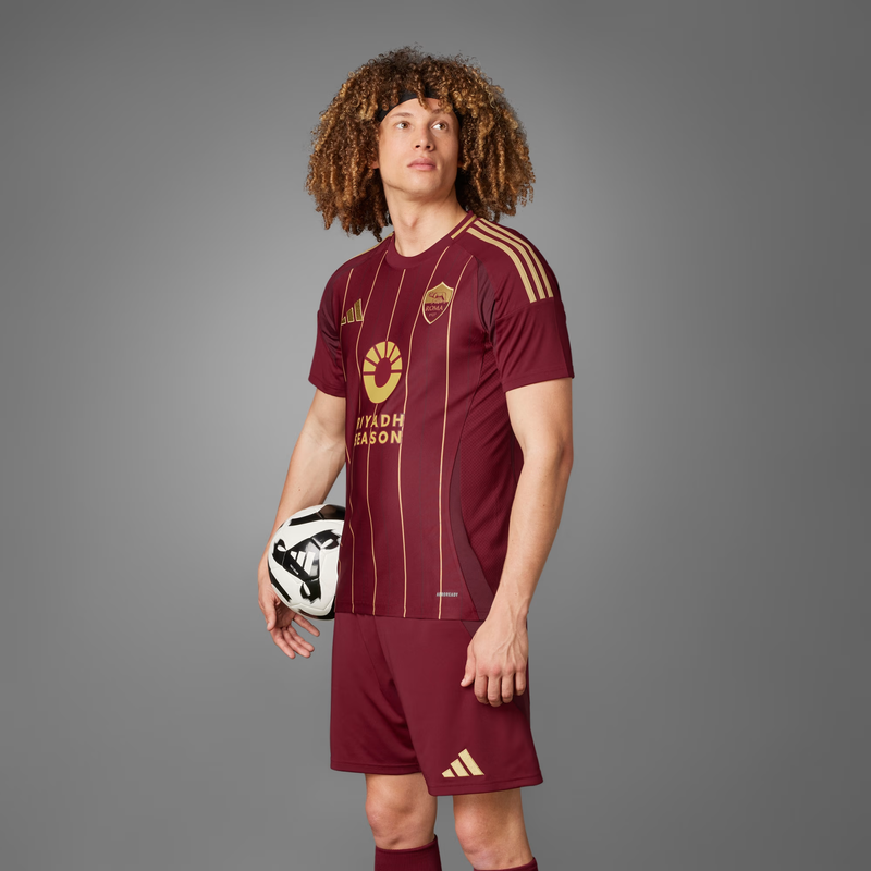 Camisa Roma I - 2024/25 Vermelha
