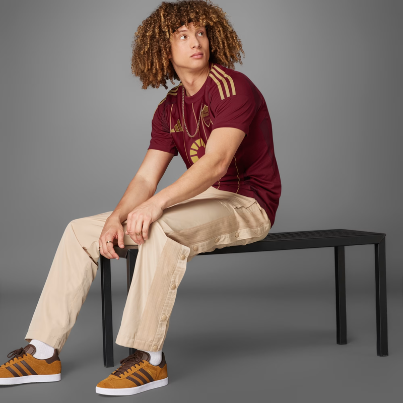 Camisa Roma I - 2024/25 Vermelha