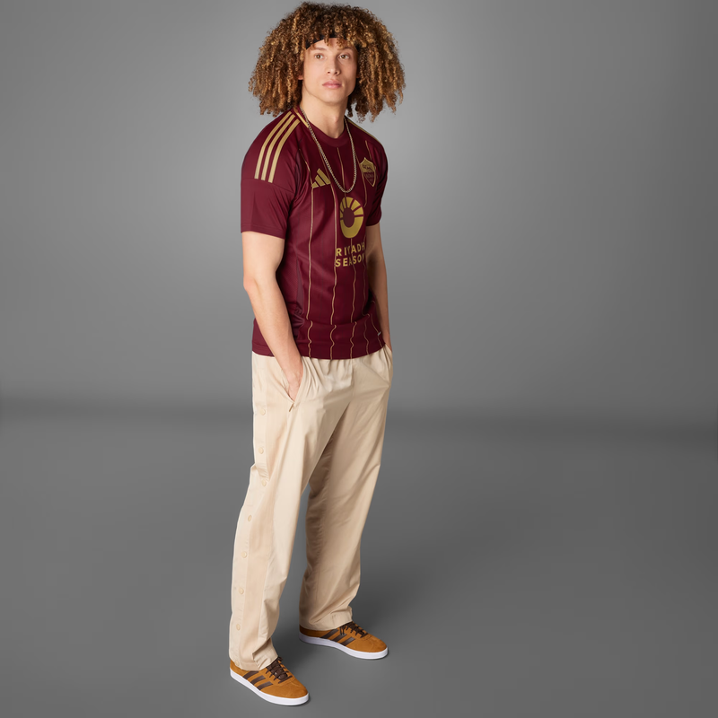 Camisa Roma I - 2024/25 Vermelha