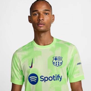 Camisa Barcelona III - 2024/25 Verde