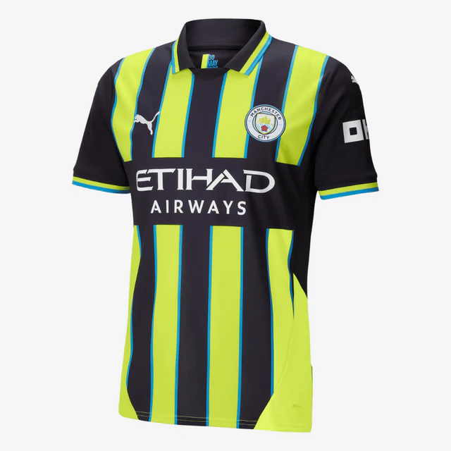 Camisa Manchester City II - 2024/25 Verde e Preta