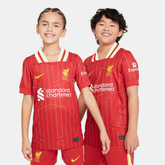 Kit Infantil Liverpool I - 2024/25 Vermelho