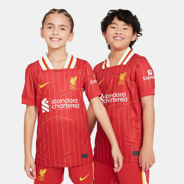 Kit Infantil Liverpool I - 2024/25 Vermelho