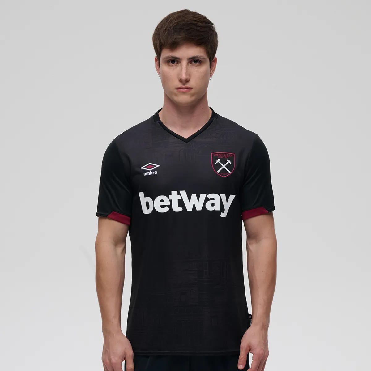 Camisa West Ham II - 2024/25 Preta