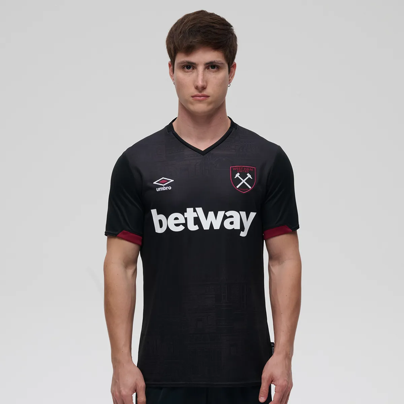 Camisa West Ham II - 2024/25 Preta