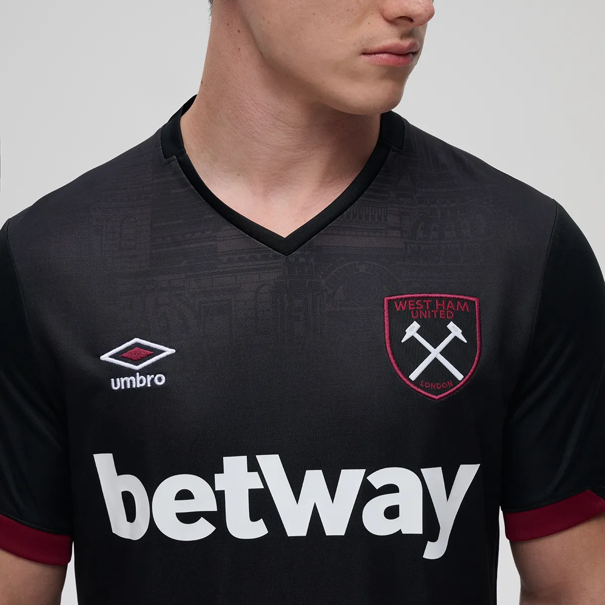 Camisa West Ham II - 2024/25 Preta