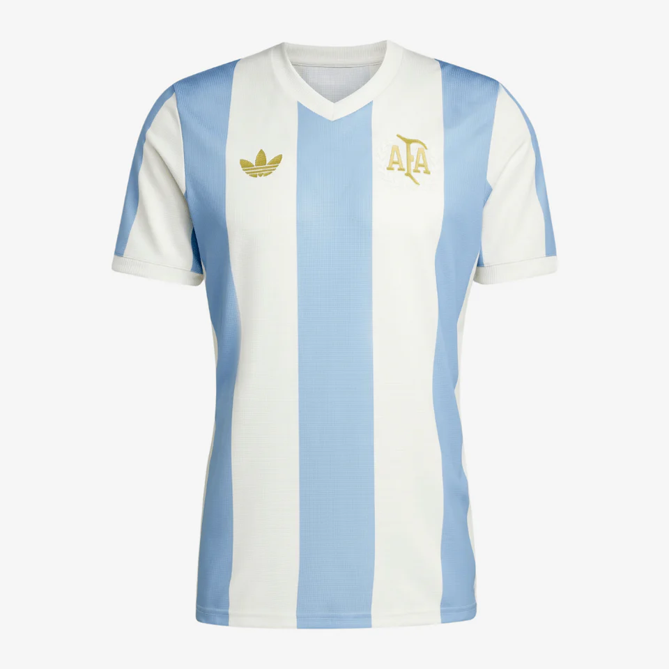 Camisa Argentina 50 Anos - 2024 Azul e Branca