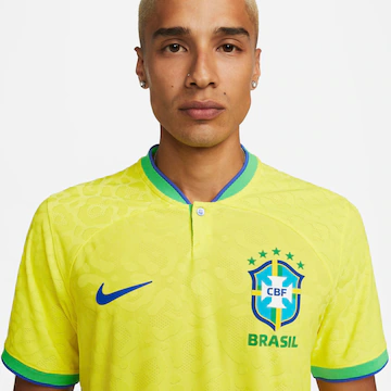 Camisa Jogador Brasil I - 2022 Amarela