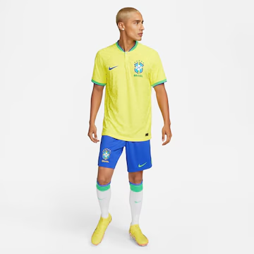 Camisa Jogador Brasil I - 2022 Amarela